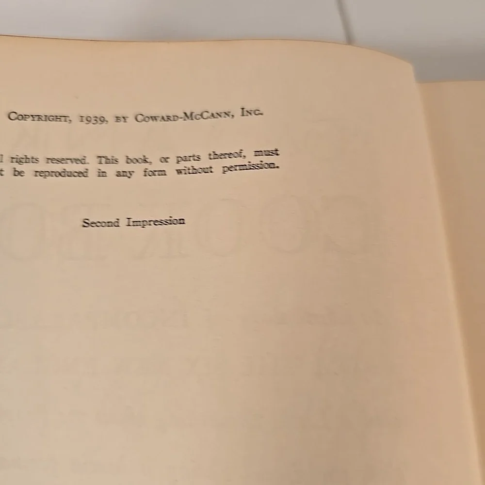 The Yankee Cook Book (Original 1939 Edition) 5th Impression‎